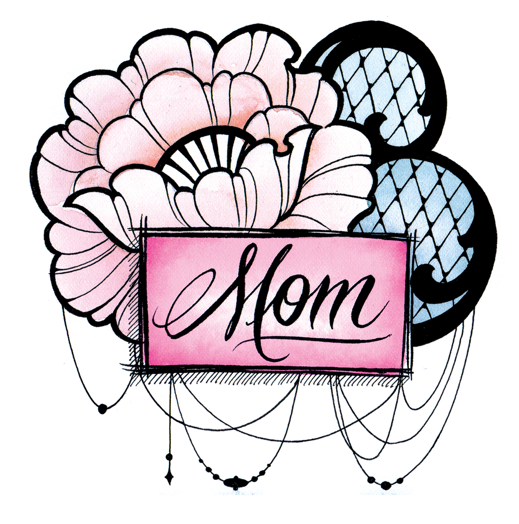 Sheet of Mom Tattoos
